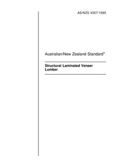 AS/NZS 4357:1995 PDF