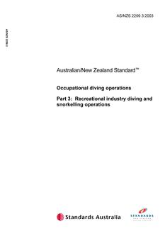 AS/NZS 2299.3 PDF