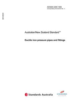 AS/NZS 2280:1999 PDF