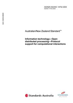 AS/NZS ISO/IEC 14752 PDF