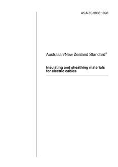 AS/NZS 3808:1998 PDF