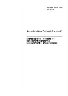 AS/NZS 4578 PDF