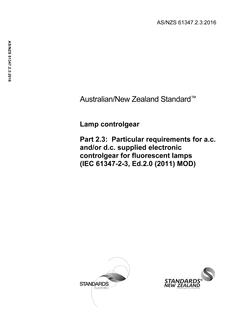 AS/NZS 61347.2.3 PDF