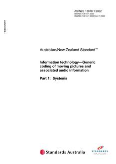 AS/NZS 13818.1 PDF