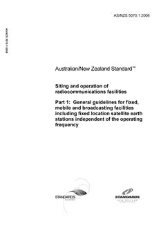 AS/NZS 5070.1 PDF