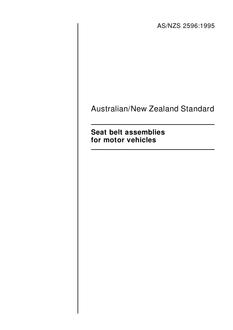 AS/NZS 2596:1995 PDF