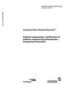 AS/NZS ISO/IEC 24773:2013 PDF