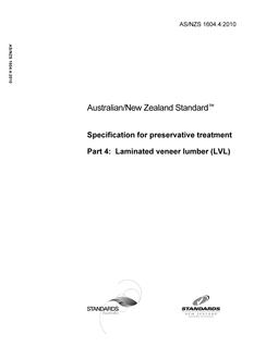 AS/NZS 1604.4:2010 PDF