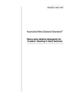 AS/NZS 1400 PDF