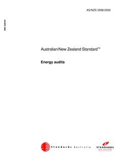 AS/NZS 3598:2000 PDF