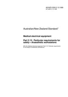 AS/NZS 3200.2.13:1999 PDF