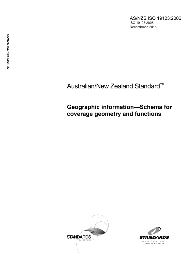 AS/NZS ISO 19123:2006 PDF