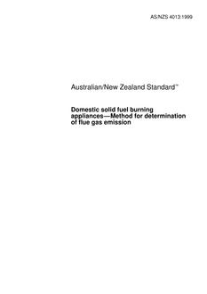 AS/NZS 4013:1999 PDF