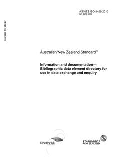 AS/NZS ISO 8459 PDF