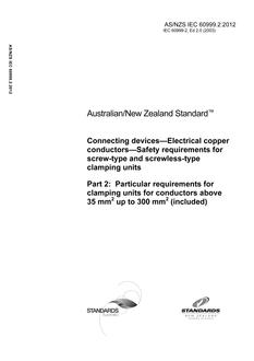 AS/NZS IEC 60999.2 PDF