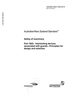 AS/NZS 4024.1602 PDF