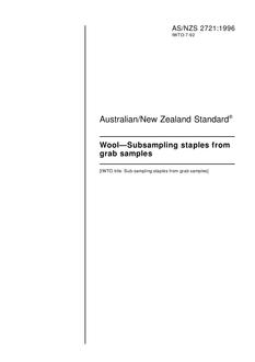 AS/NZS 2721 PDF