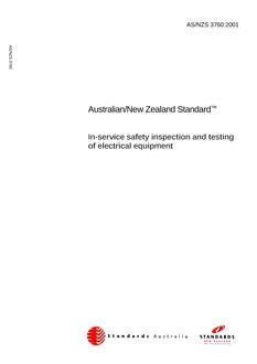 AS/NZS 3760:2001 PDF