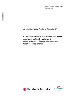 AS/NZS ISO 11990 PDF