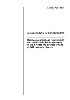 AS/NZS 4281:1995 PDF