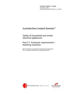 AS/NZS 3350.2.7:1995 PDF