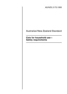 AS/NZS 2172:1995 PDF