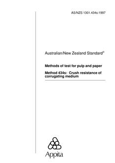 AS/NZS 1301.434S:1997 PDF