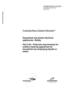 AS/NZS 60335.2.54 PDF