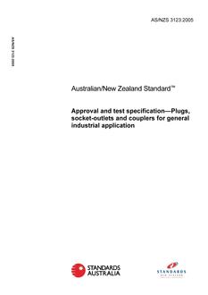 AS/NZS 3123 PDF