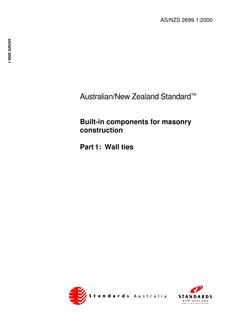 AS/NZS 2699.1:2000 PDF