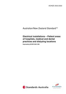 AS/NZS 3003:2003 PDF