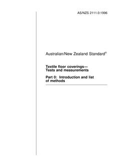 AS/NZS 2111.0 PDF