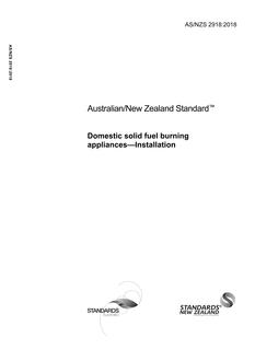 AS/NZS 2918 PDF