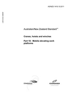 AS/NZS 1418.10 PDF