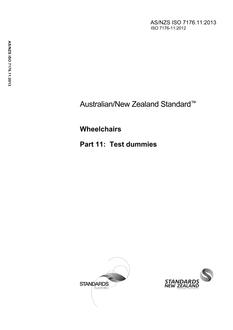 AS/NZS ISO 7176.11 PDF