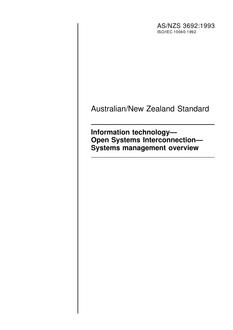 AS/NZS 3692 PDF