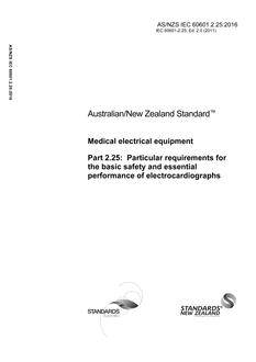 AS/NZS IEC 60601.2.25 PDF