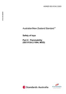 AS/NZS ISO 8124.2:2003 PDF