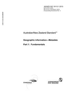 AS/NZS ISO 19115.1 PDF