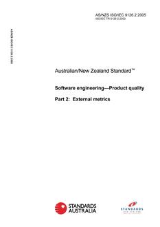 AS/NZS ISO/IEC 9126.2 PDF