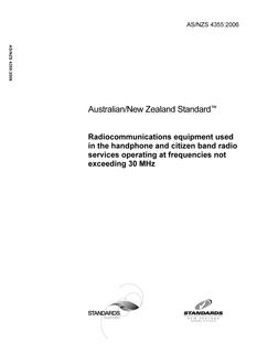 AS/NZS 4355 PDF