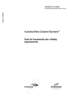 AS/NZS 2172:2003 PDF