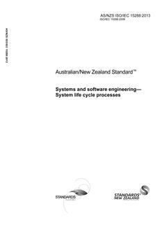 AS/NZS ISO/IEC 15288:2013 PDF