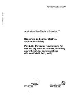 AS/NZS 60335.2.69 PDF