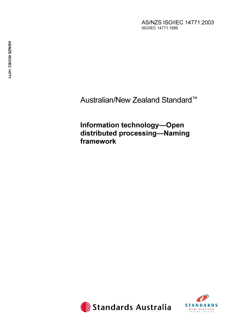 AS/NZS ISO/IEC 14771 PDF