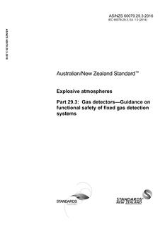 AS/NZS 60079.29.3 PDF