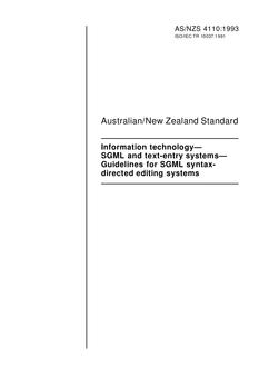 AS/NZS 4110 PDF