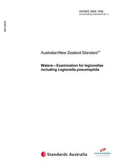 AS/NZS 3896:1998 PDF