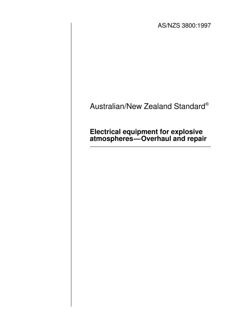 AS/NZS 3800:1997 PDF