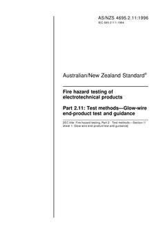 AS/NZS 4695.2.11:1996 PDF